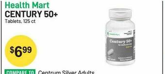 Health Mart Health Mart Century 50+ offer