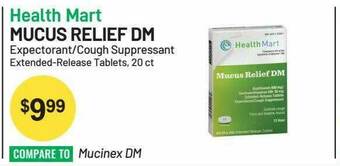 Health Mart Health Mart Mucus Relief Dm offer