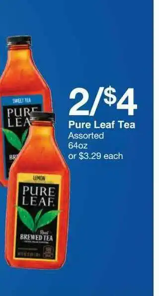 Kinney Drugs Pure Leaf Tea 64oz offer