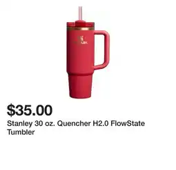Dick's Sporting Goods Stanley 30 oz. Quencher H2.0 FlowState Tumbler offer