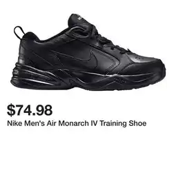 Dick's Sporting Goods Nike Men's Air Monarch IV Training Shoe offer