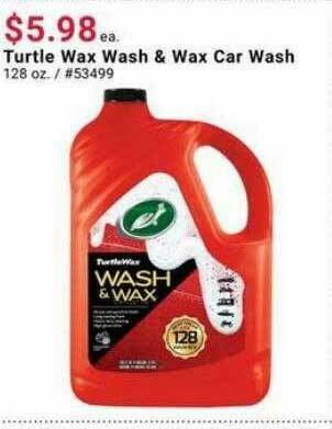 Pep Boys Turtle Wax Wash & Wax Car Wash offer