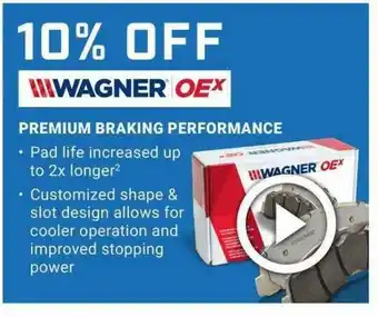 Pep Boys Premium Braking Performance offer