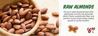Sprouts Farmers Market Raw Almonds offer