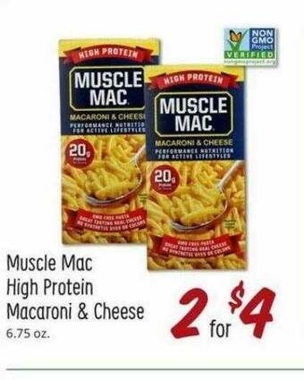 Sprouts Farmers Market Muscle Mac High Protein Macaroni & Cheese offer