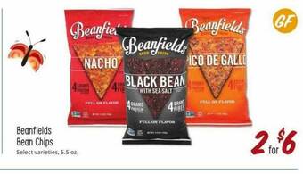 Sprouts Farmers Market Beanfields Bean Chips offer
