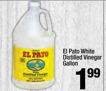 Super King Markets El Pato White Distilled Vinegar Gallon offer