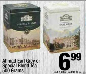 Super King Markets Ahmad Earl Grey Or Special Blend Tea offer