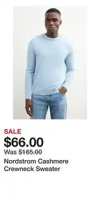 Nordstrom Nordstrom Cashmere Crewneck Sweater offer