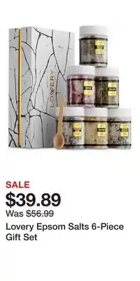 Nordstrom Lovery Epsom Salts 6-Piece Gift Set offer
