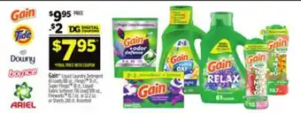 Dollar General Gain Liquid Laundry Detergent offer
