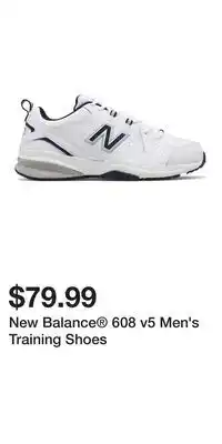 Kohl's New Balance 608 v5 Men's Training Shoes offer