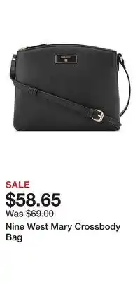 Kohl's Nine West Mary Crossbody Bag offer