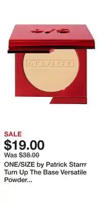 Kohl's ONE/SIZE by Patrick Starrr Turn Up The Base Versatile Powder Foundation offer