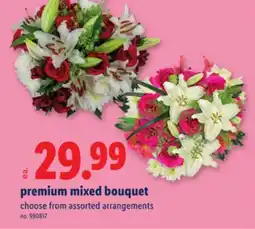 Lidl premium mixed bouquet offer