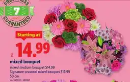 Lidl mixed bouquet offer