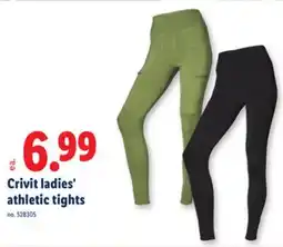 Lidl Crivit ladies' athletic tights offer