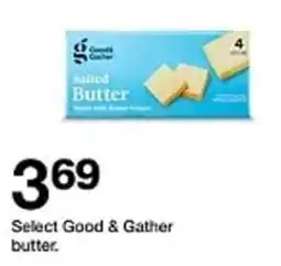 Target Select Good & Gather butter offer