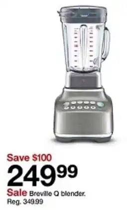 Target Breville Q blender offer