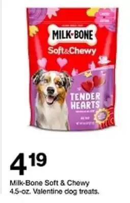 Target Milk-Bone Soft & Chewy Valentine dog treats offer