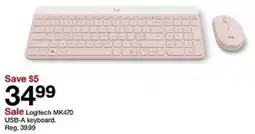 Target Logitech MK470 USB-A keyboard offer