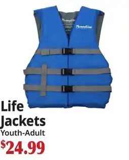 Ocean State Job Lot Life Jackets offer
