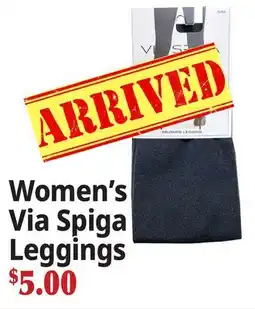 Ocean State Job Lot Women's Via Spiga Leggings offer