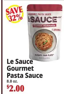 Ocean State Job Lot Le Sauce Gourmet Pasta Sauce offer