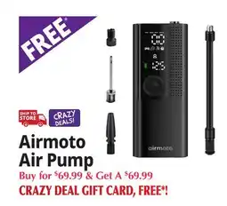 Ocean State Job Lot Airmoto Air Pump offer