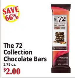 Ocean State Job Lot The 72 Collection Chocolate Bars offer