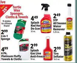 Ocean State Job Lot Turtle Wax Sponges, Cloths & Towels offer