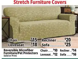 Ocean State Job Lot Stretch Furniture Covers offer