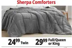 Ocean State Job Lot Sherpa Comforters offer