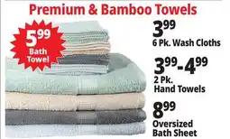 Ocean State Job Lot Premium & Bamboo Towels offer