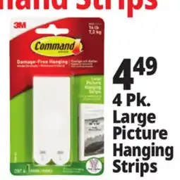 Ocean State Job Lot 4 Pk. Large Picture Hanging Strips offer
