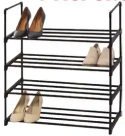 Ocean State Job Lot 4 Tier Shoe Racks offer