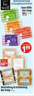 Ocean State Job Lot Nourishing & Exfoliating Bar Soap offer