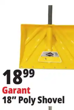 Ocean State Job Lot Garant 18 All Purpose Poly Snow Shovel with Steel Wear Strip offer