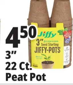 Ocean State Job Lot 3 Biodegradable Seed Starting Jiffy-Pots 22-pots offer