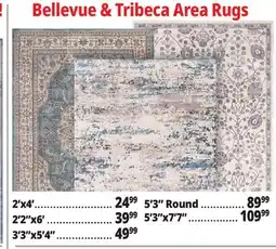 Ocean State Job Lot Bellevue & Tribeca Area Rugs offer