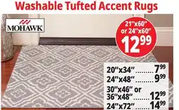 Ocean State Job Lot Washable Tufted Accent Rugs offer