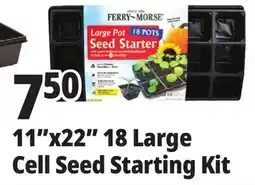 Ocean State Job Lot Ferry~Morse Large Pot Seed Starter 18-pots offer