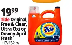 Ocean State Job Lot Tide Free & Gentle Liquid Laundry Detergent 132 oz offer