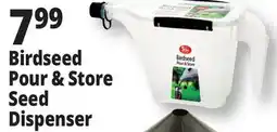 Ocean State Job Lot Birdseed Pour & Store Dispenser offer