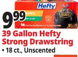 Ocean State Job Lot Hefty Strong Multipurpose 30 Gallon Trash Bags 56 Count offer
