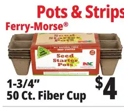 Ocean State Job Lot All Natural Fiber Seed Starter Pots 50-pots offer