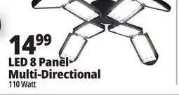 Ocean State Job Lot Bright Living 8-Panel LED Garage Light offer