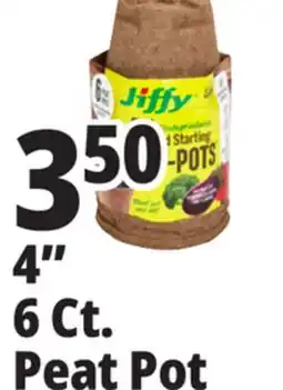 Ocean State Job Lot 4 Round Biodegradable Seed Starting Jiffy-Pots 6-pots offer