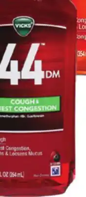 Ocean State Job Lot Vicks Formula 44 Cough Syrup offer