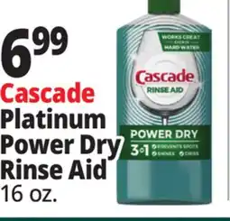 Ocean State Job Lot Cascade Rinse Aid 16 oz offer